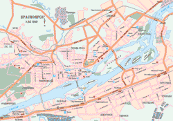 Карта города Новороссийска с улицами и номерами домов
